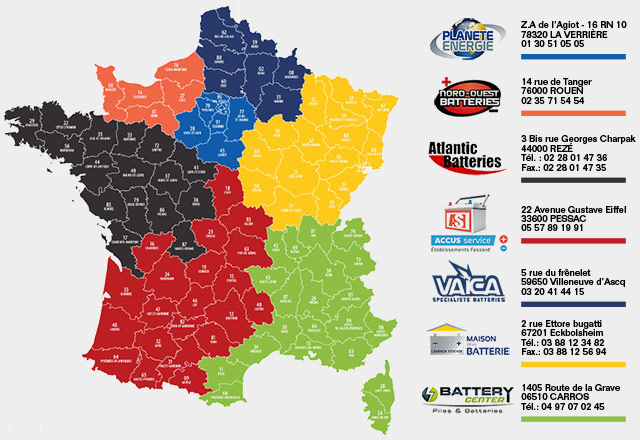 Répartition revendeurs